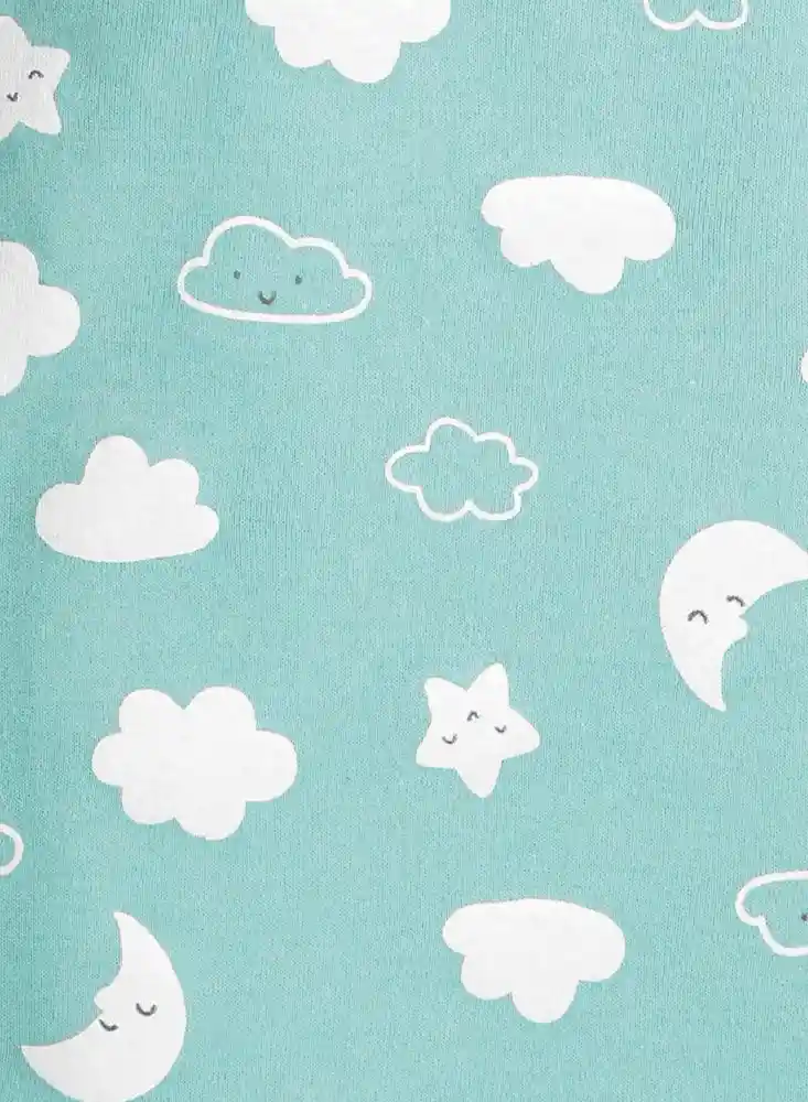 Carters Bodys X 5 Luna Y Estrellas 9 Meses