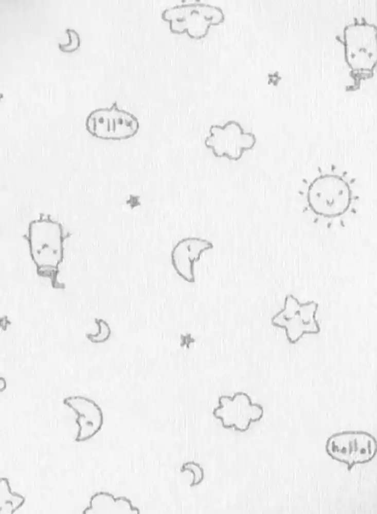 Carters Bodys X 5 Luna Y Estrellas 9 Meses