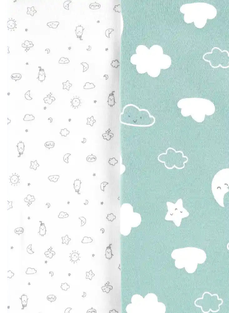 Carters Bodys X 5 Luna Y Estrellas 9 Meses