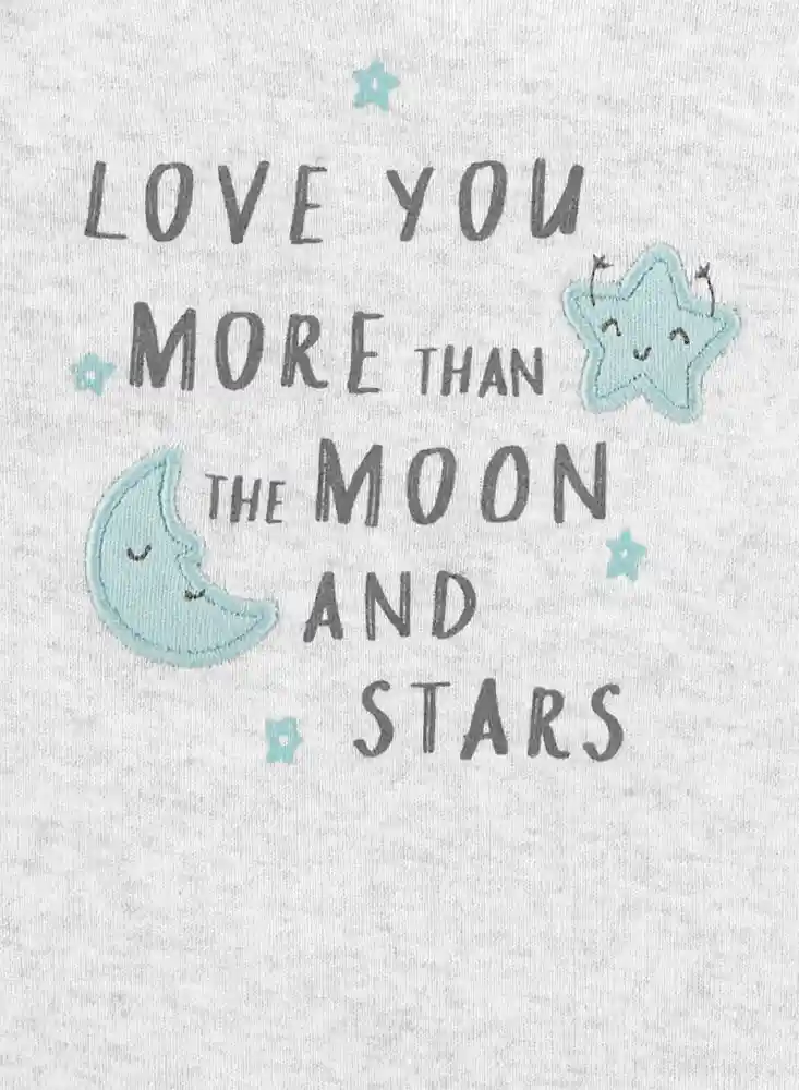 Carters Bodys X 5 Luna Y Estrellas 9 Meses