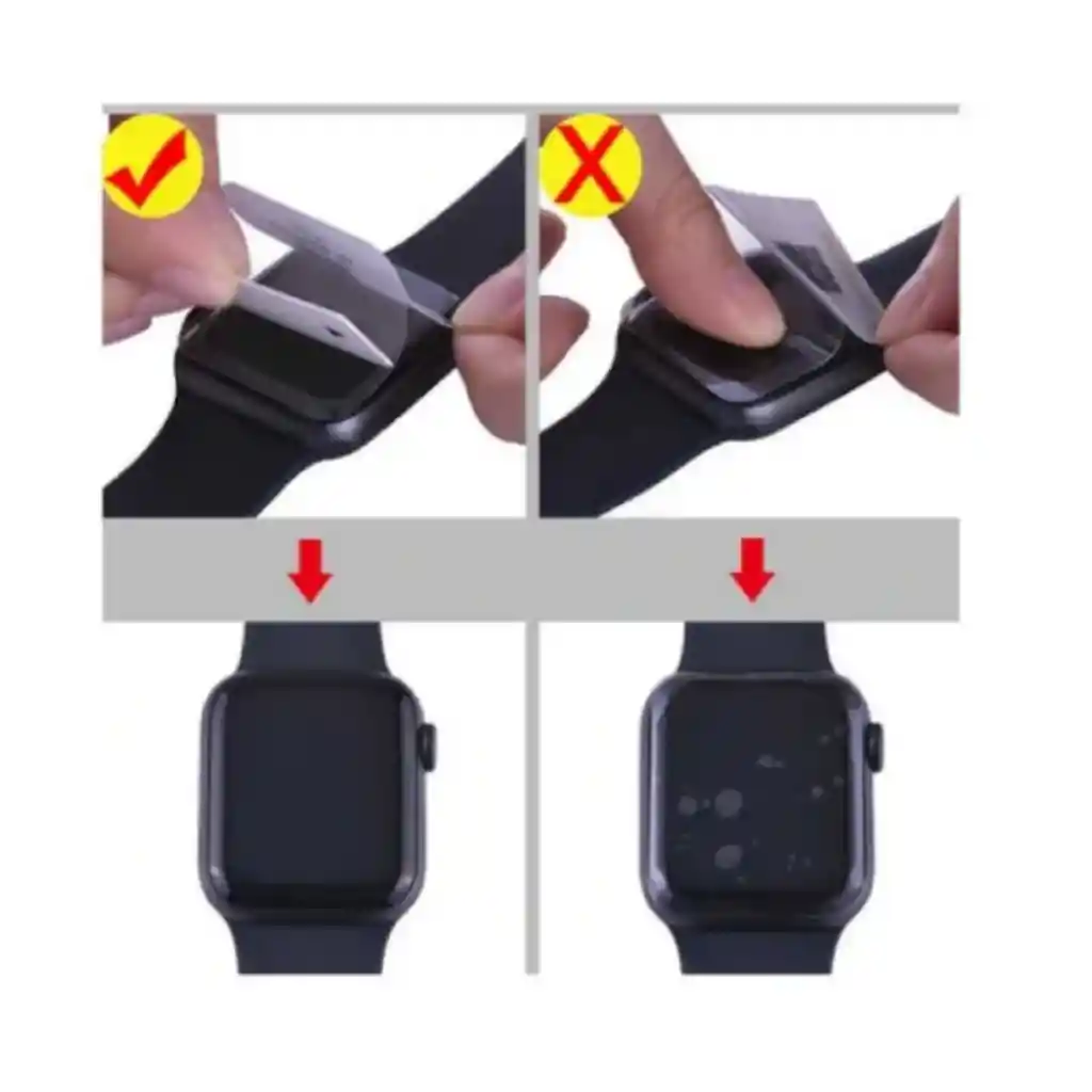 Protector Pantalla Reloj Inteligente Smartwatch Hydrogel Compatible Con 	samsung Galaxy Watch Gear S Sm-r750