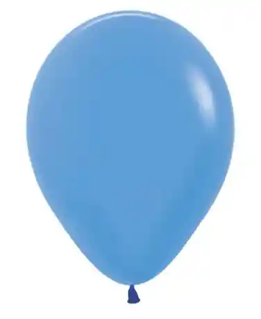 Bomba Globo Biodegradable De Latex Azul Neon R12