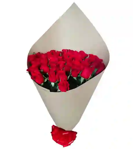Rosas Rojas 48 En Bouquet