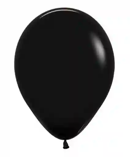 Bomba Globo Biodegradable De Latex Negra R9 (23cm)