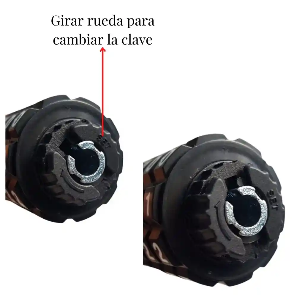 Candado De Cadena Con Clave Seguridad Guaya Para Bicicleta (5630)