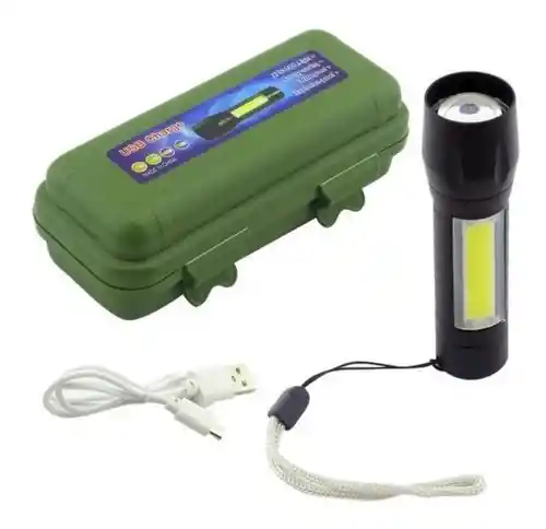 Linterna Led Recargable Usb