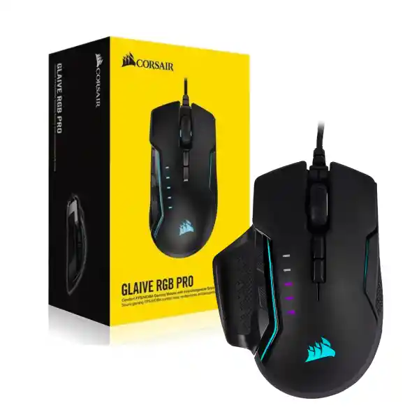 Mouse Corsair Glaive Rgb Pro Gaming Black