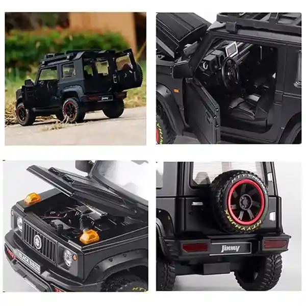 Suzuki Jimny Black Bison Escala 1:18