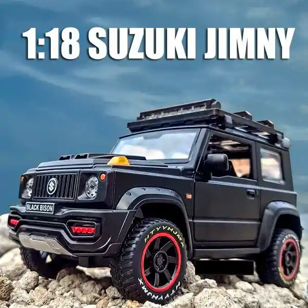 Suzuki Jimny Black Bison Escala 1:18