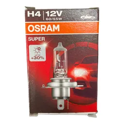 1 Bombillo Osram H4 12v 60/55w Super +30% Aleman En Caja