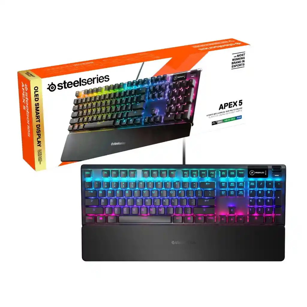 Rgb Teclado Gaming Steelseries Apex 5