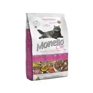 Monello Cat Adulto Salmón, Atún Y Arroz X 7 Kilos