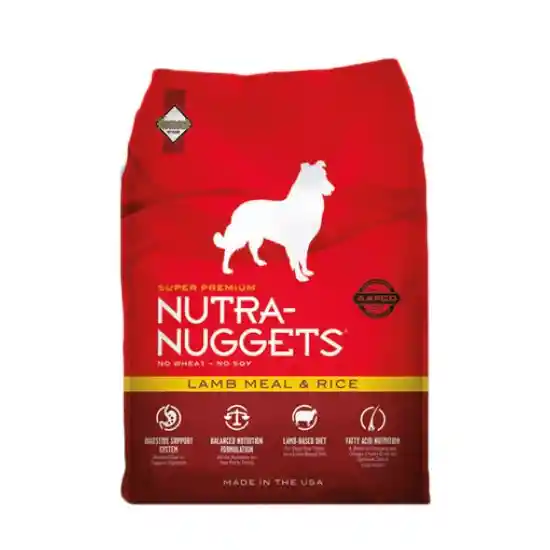 Nutra Nuggets Perro Lamb Meal & Rice X 15 Kg