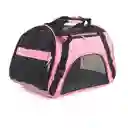 Bolso Viaje En Cabina Gato O Perro Talla M - Rosado