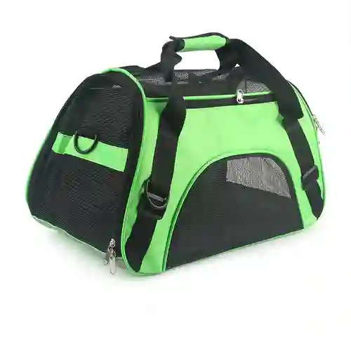 Bolso Viaje En Cabina Gato O Perro Talla M - Verde