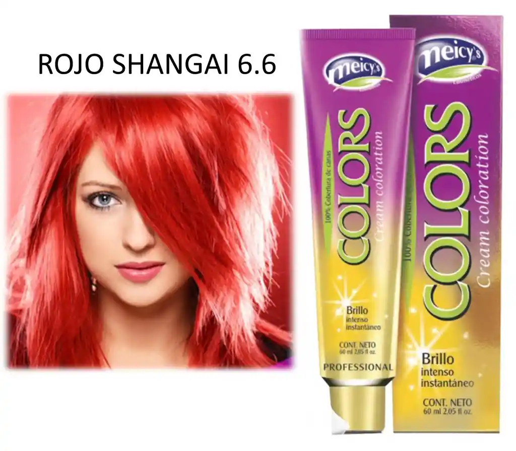 Tinte Meicy Rojo Shangai 6.6