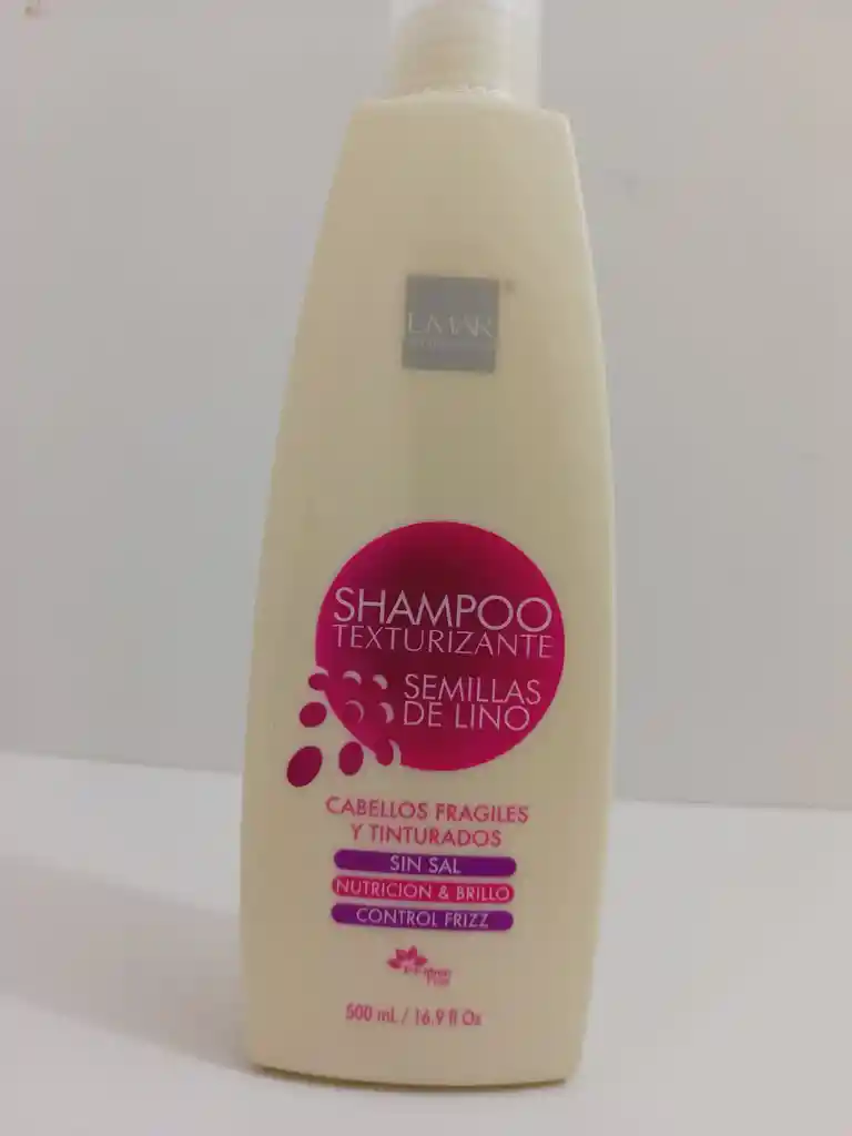 Shampoo Texturizante Semillas De Lino