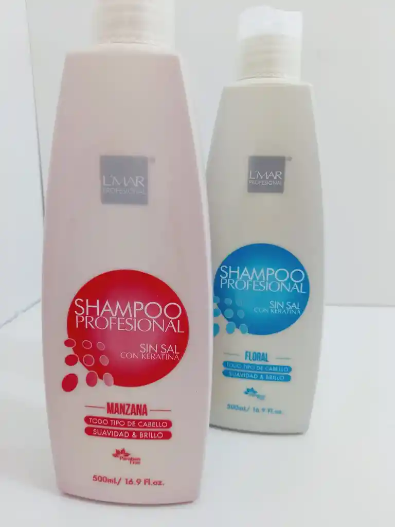 Shampoo Profesional Con Keratina