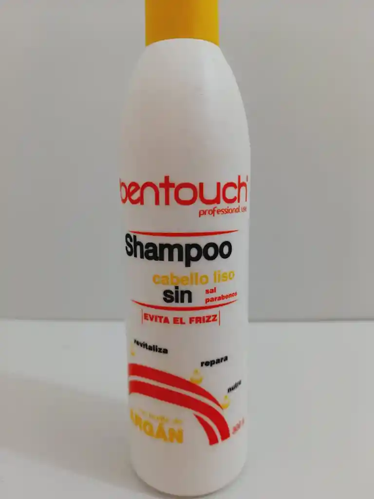 Shampoo Bentouch Para Cabello Liso 300g