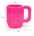 Taza Mug Lego Color Fucsia