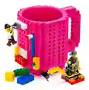 Taza Mug Lego Color Fucsia