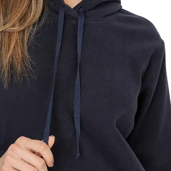 Hoodie Térmico Mujer Quebec Azul Oscuro Talla S