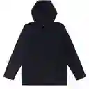 Hoodie Térmico Mujer Quebec Azul Oscuro Talla S