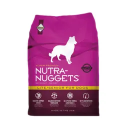 Nutra Nuggets Perro Lite/senior X 15 Kg