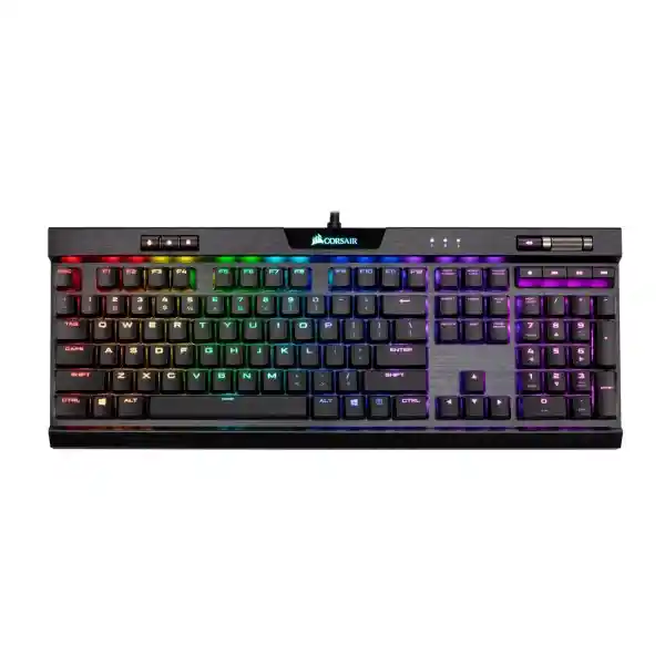 Teclado Mecánico Corsair K70 Mk.2 Mx Low Profile Rgb Speed