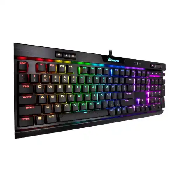 Teclado Mecánico Corsair K70 Mk.2 Mx Low Profile Rgb Speed