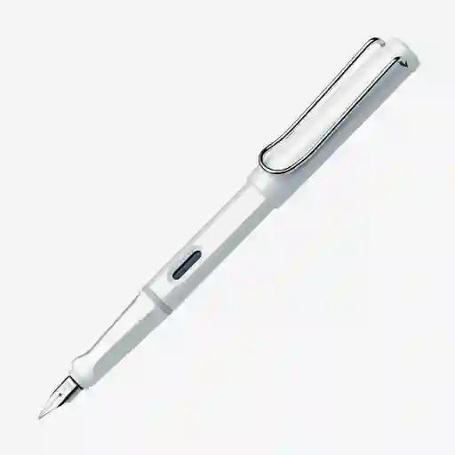 Lamy Estilografo Safari Blanco