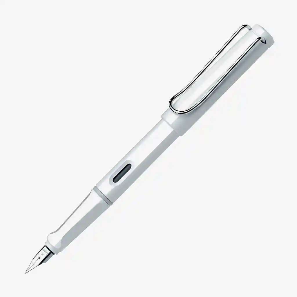 Lamy Estilografo Safari Blanco