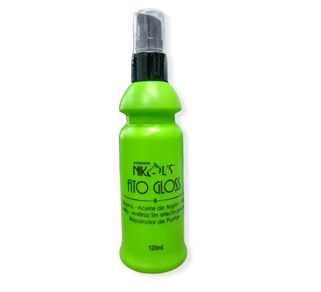 Silicona - Aceite De Argan Fito Gloss Nikol´s X 120ml