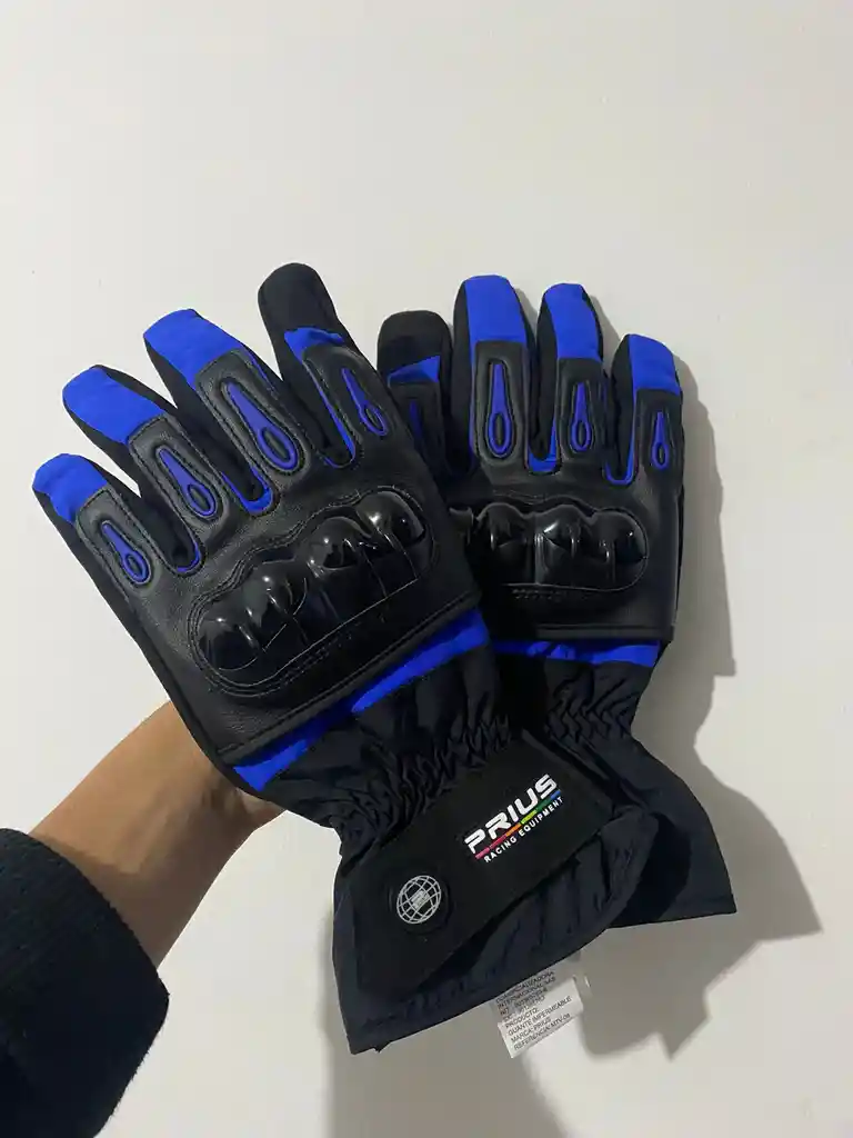 Guantes Protección Impermeables Motociclista Microfibra