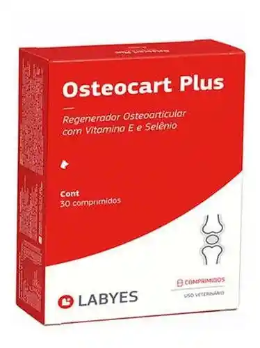 Suplemento Articular Perros Gatos Osteocart Plus Frasco X 30