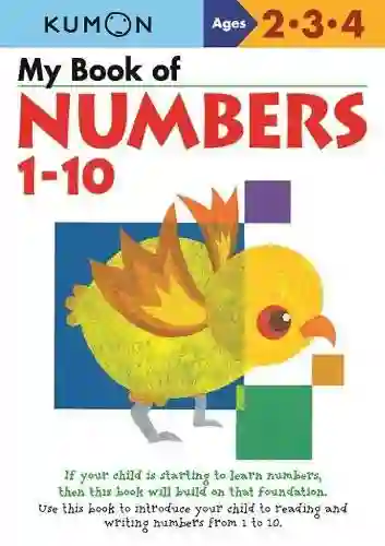 Libro Kumon Matemáticas Para Niños My Book Of Numbers 1-10