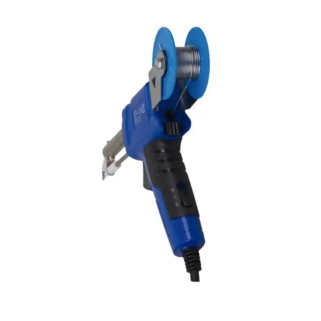 Cautín 30/60w Con Dispensador De Estaño Carrete Zd-555 Doble Potencia