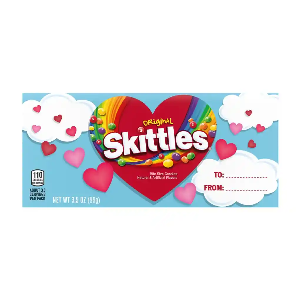 Skittles Caja Original Corazones Edicion Limitada 99G