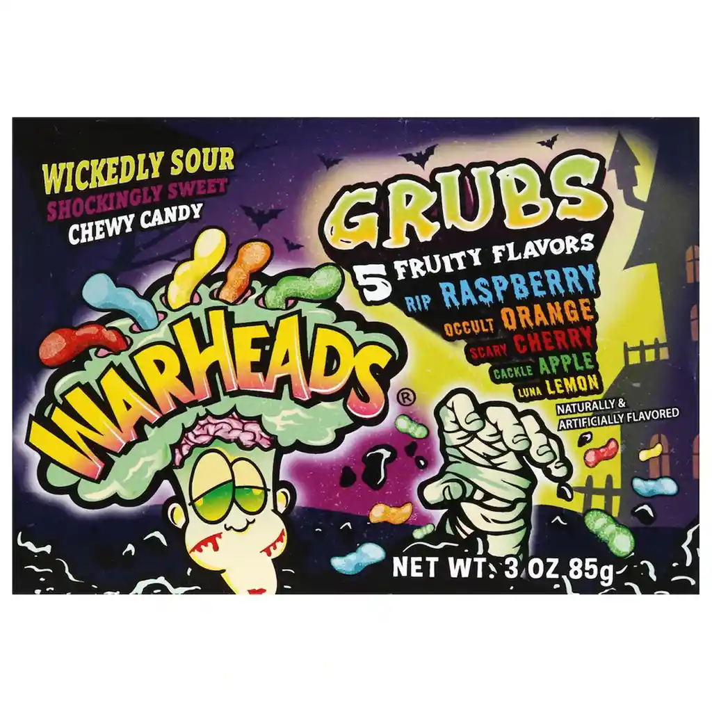 Warheads Dulce Acido Edición Hallowen Importado 85g