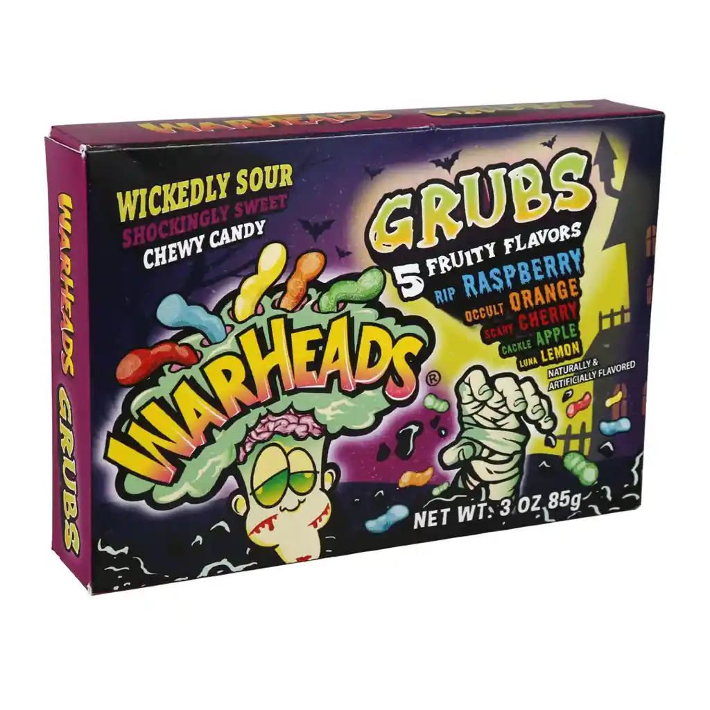 Warheads Dulce Acido Edición Hallowen Importado 85g