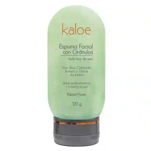 Kaloe Espuma Facial Con Granulos 120g