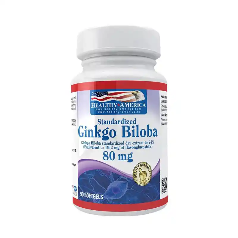 Ginkgo Biloba Softeg Healthy America