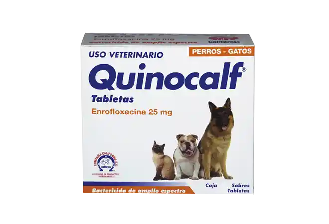 Quinocalf 25 Mg X 10 Tab