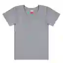 Camiseta Mujer Rosita Gris Claro Talla L