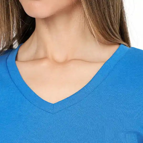 Camiseta Mujer Rosita Azul Rey