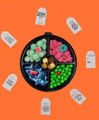 Lucky Round Candy Tray