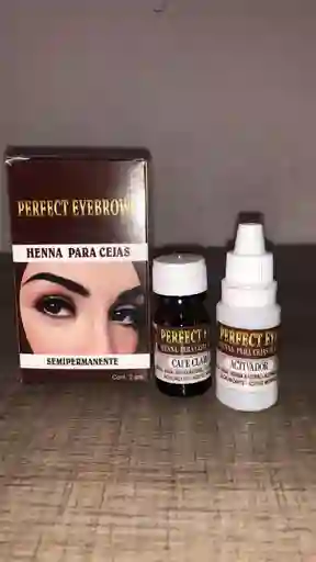 Henna Para Cejas Perfect Eyebrows Café Claro