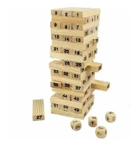 Jenga Torre De Madera Grande