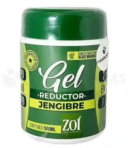 Gel Reductor De Jengibre 500 Ml Zoí