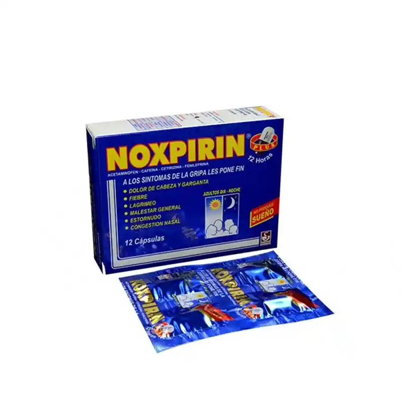 Noxpirin Plus Sobre De 4 Capsula